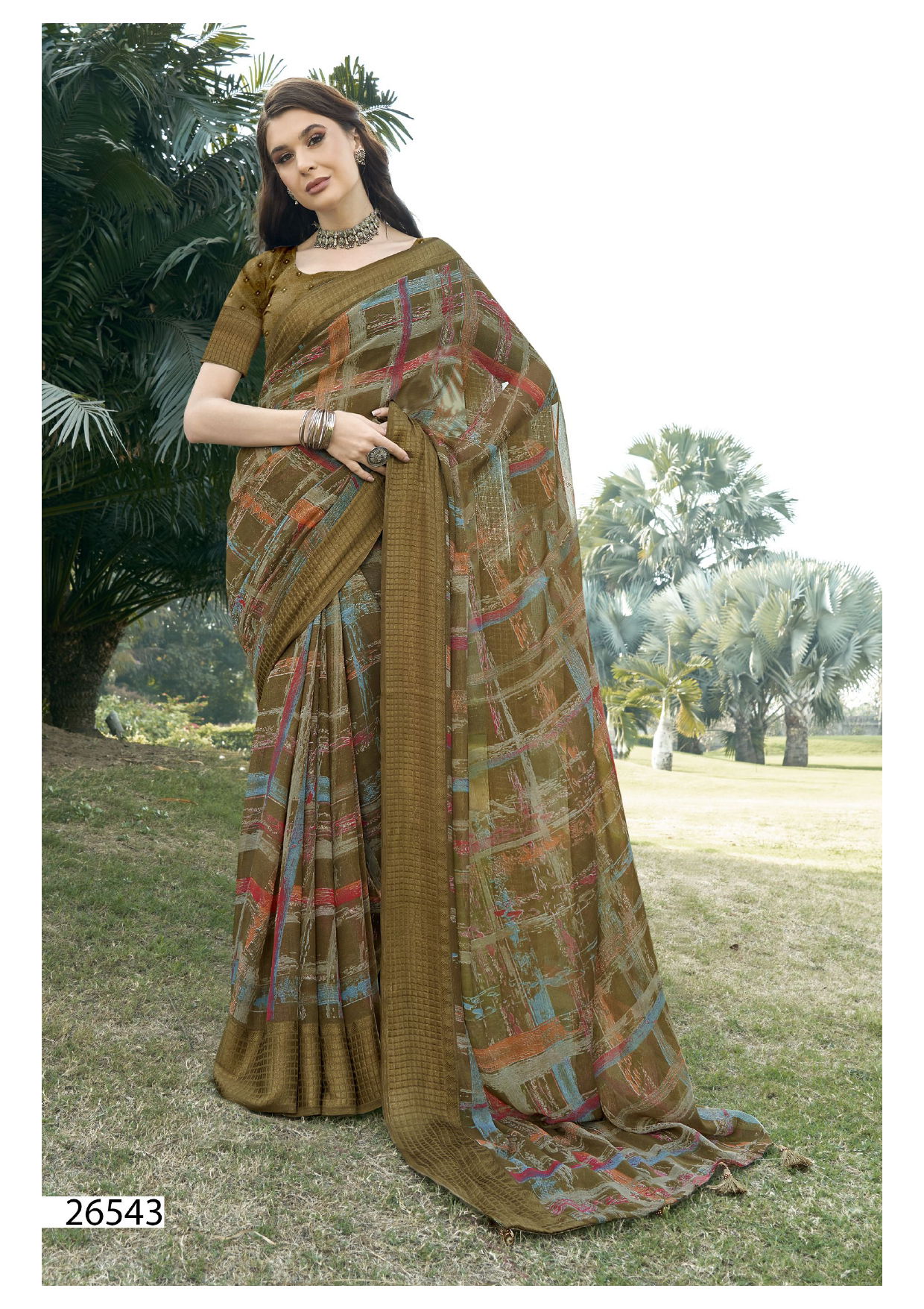 Kizza Vol 5 By Vallabhi Daily Wear Printed Georgette Sarees Wholesale Price In Surat